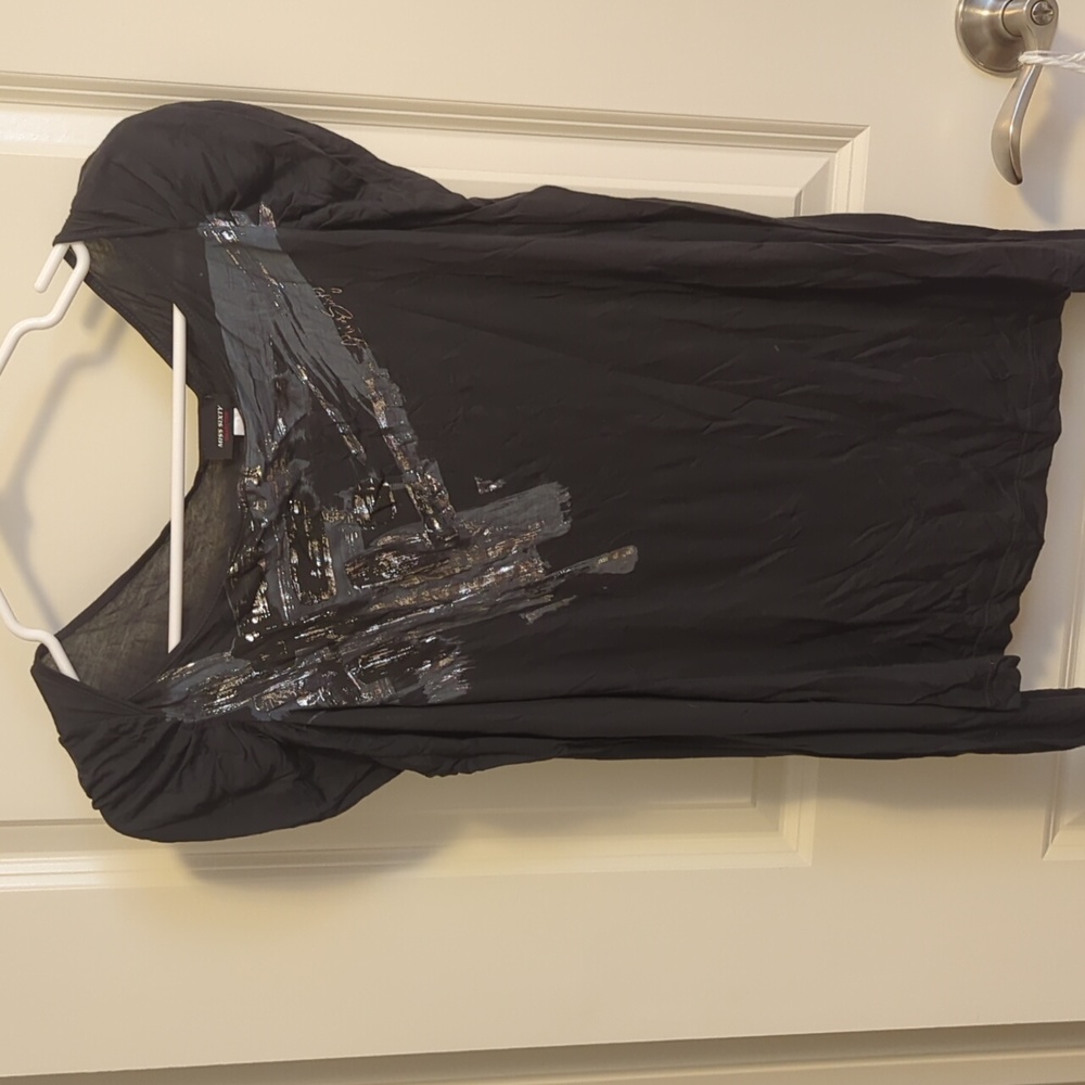 Miss Sixty Puff sleeve shirt blouse